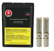 Infinity Seedless Grape 2 x 0.7g Infused Pre-Rolls