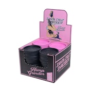 Santa Cruz - Shredder Pink Logo Medium Hemp Grinders - 2 Piece