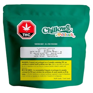 Sensi Brands - Potluck Chillows Winter Mint Pouches