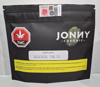 JC Green Cannabis Inc. - Jonny Chronic Cherry Bomb 14g Dried Flower