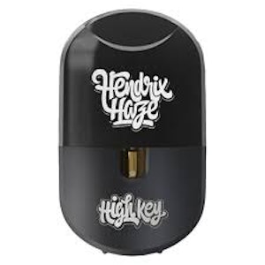 High Key - Hendrix Haze Live Resin Liquid Diamond 1g Disposable Vape