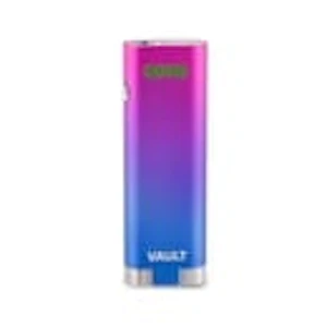 Cannatron - OOZE VAULT 510 VAPE BATTERY W/ STORAGE CHAMBER - RAINBOW