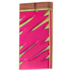 Accessories - Dugout Pink Carved Wood 4"