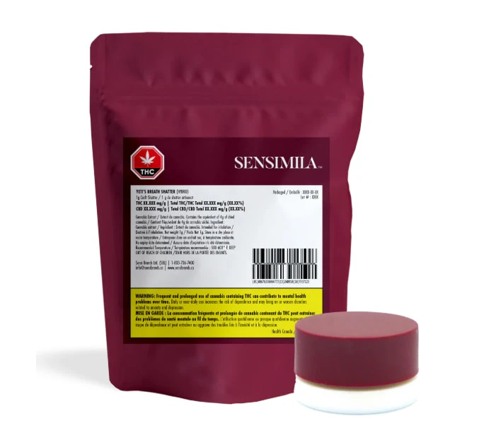 Sensimila - Sensimila - Yeti's Breath Shatter 1g Main Image