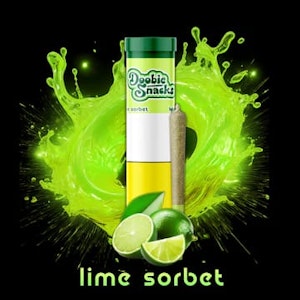Doobies Snacks  - Lime Sorbet 4x0.5g