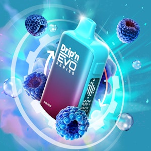 DRIP'N - EVO - Blue Razz - 63K Puff - 20mg - DRIP'N - EVO