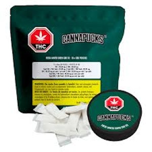 Cannapucks - CannaPucks Fresh Winter Green 10:10 (THC:CBD)