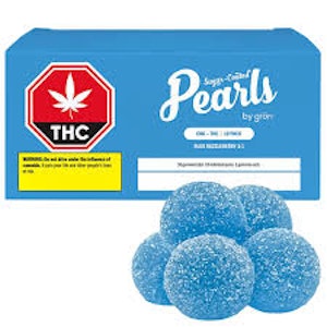 Pearls by gron - Multipack of 10 Pearls by gron Blue Razzleberry 3:1 CBG/THC 5x3.5g x 10 PACK