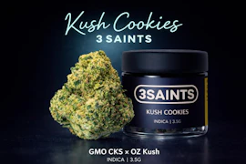 Kush Cookies 3.5g Flower(GMO CKS x OZ Kush)