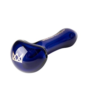 Gear Premium - ACC - Gear Premium - Blue Hand Pipe w Ash Catcher Mouthpiece - 3.75"