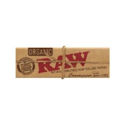 ACC- RAW - 1.25 Organic Connoisseur Rolling Papers W/ Tips