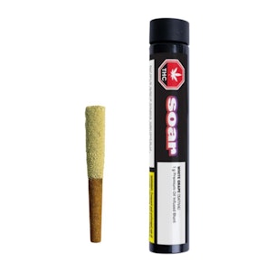 Soar - Soar White Grape 1 x 1g Kief Coated Infused Blunt