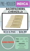BACK FORTY - 10PK BACKPACKERS CHEMZILLA PRS LTO