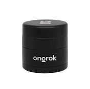 Ongrok MIni 5 Piece Flower Petal Toothless Metal Grinder Black