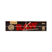 RAW Black Rolling Papers - King Size Slim