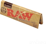 Raw Classic Rolling Papers 1.25" size