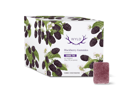 WYLD - Blackberry Gummies (10 x 10mg) - WYLD