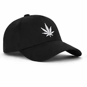 Low Crown Leaf Snapback Cap