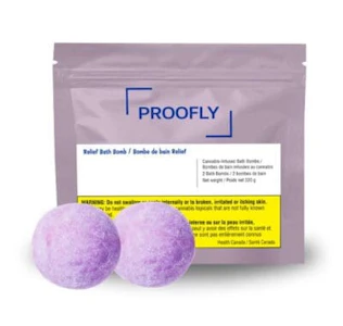 PROOFLY - Proofly Relief (CBD:CBG/2:1) 320 g Bath Bombs