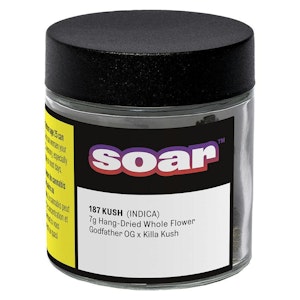 SOAR - 187 Kush 7g Dried Flower