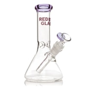 8" Beaker Base Water Pipe - Purple