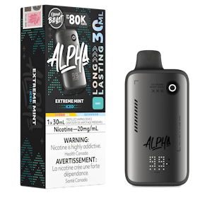 Pacific Smoke International - Flavour Beast Alpha 80k - Extreme Mint Iced