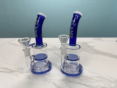 FLAME BLUE BONG