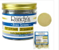 ACC -  Randy's Screen - Brass .625 - 20pk