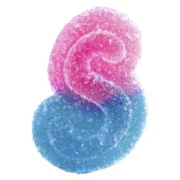 Fully Blasted Blue Raspberry Watermelon Gummies 5x1 Pack Soft Chews