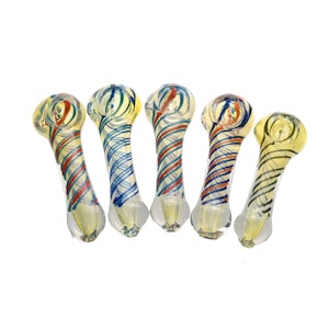 Arsenal - 3" Cartel Crystal Whirlwind Hand Pipe - 5ct