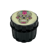 Arsenal Sugar Skull Glow In The Dark 55mm 4-Pc Grinder