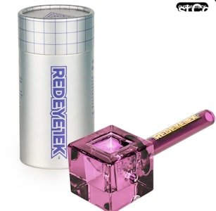 West Coast Gifts - ACC - Red Eye Tek - Infinity Bowl - 4.5" Pink Square