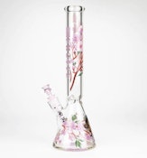 16" Cherry Blossom Castle Bong