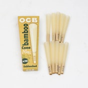 OCB Bamboo Pre-Rolled Cones - Mini 70mm (10 Pack)