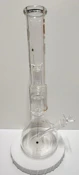 17.5" INFYNITI 7MM THICKNESS SINGLE 4 ARM GLASS WATER BONG