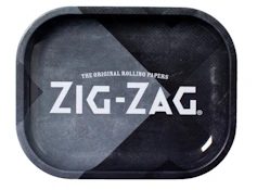 SMALL- METAL ROLLING TRAY BLACK
