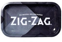 MEDIUM- METAL ROLLING TRAY BLACK