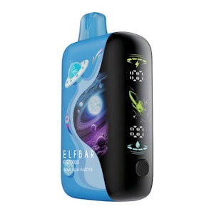 MAQ Distributors - ELFBAR 70k puffs - Sour Blue Razz Ice