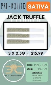 3rd Coast Genetics - 3RD COAST GENETICS - 3PK JACK TRUFFLE PRS