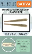 STANDARD ISSUE - 2PK STRAWBERRY LEMONADE DISTILLATE INFUSED PRS