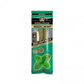 KING PALM- MAGIC MINT REAL LEAF ROLLS (2PACK)