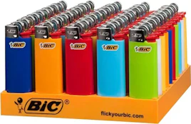 BIC LARGE LIGHTER (ASSORTED COLOURS)
