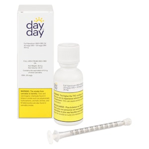 Day Day - Day Day Full Spectrum CBG+CBD Oil 30ml Oil