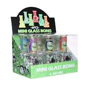 6" Cosmic Trip Mini Glass Bong Set