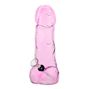 7" Arsenal Naughty Stick Glass Bong (Pink)