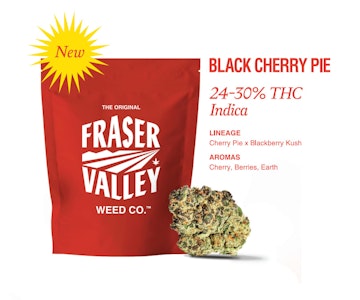 The Original Fraser Valley Weed Co. - Black Cherry Pie 14g Dried Flower by Fraser Valley Weed Co.