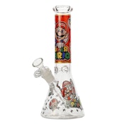 10" 4mm Arsenal Arcade Hero Glass Bong