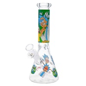 10" OG Original Animated Rick & Morty Bong