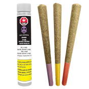 Gas Mask Variety Pack 3 x 0.5g Pre-Rolls - Dom Jackson