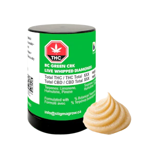 Dab Bods - Dab Dods BC Green CRK Live Whipped Diamonds - 1.2g